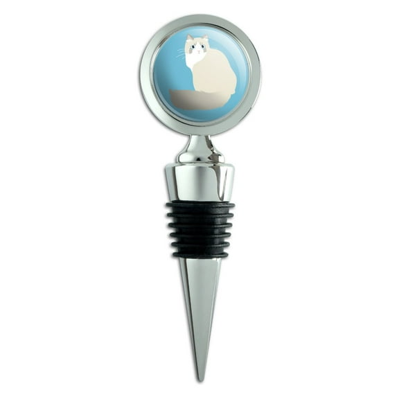 Ragdoll Cat Wine Bottle Stopper
