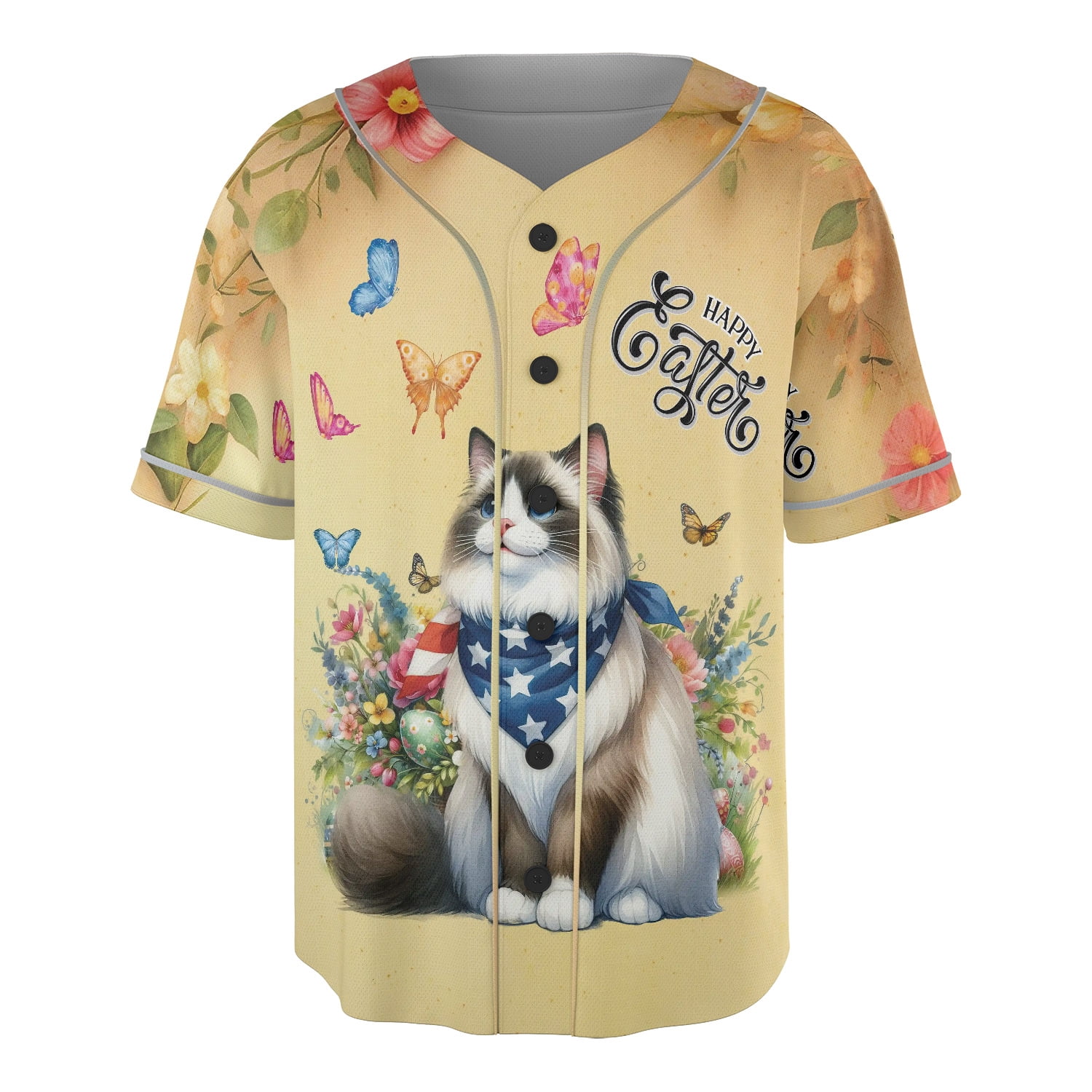 Ragdoll Celebrates Spring and Enjoys a Happy Easter All Over Print 3D ...