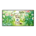 thumbnail image 1 of Ragdoll Hello Spring Time Flower Floral Nature Desk Mat Full Keyboard Mouse Pad Cat Lover Kitten Owner Gifts Idea Large Mousepad - 02031, 1 of 5