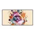 thumbnail image 1 of Ragdoll Portrait Watercolor Vintage Retro Styles Desk Mat Full Keyboard Mouse Pad Cat Lover Kitten Owner Gifts Idea Large Mousepad - 00001, 1 of 5