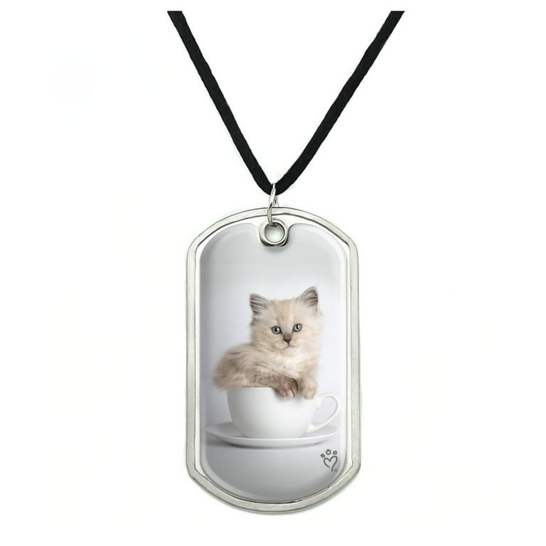 Tiffany cat necklace 2025