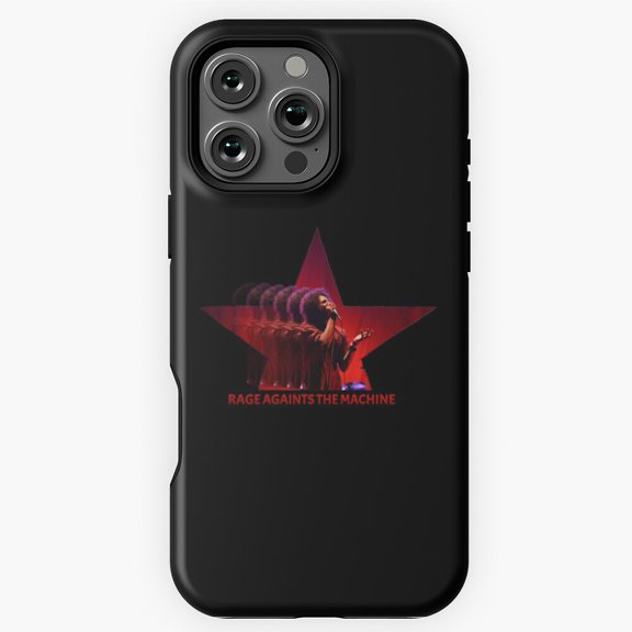 Rage Against Stars RATM Graphic Phone Case for iPhone 16 15 14 13 12 11 Pro Max