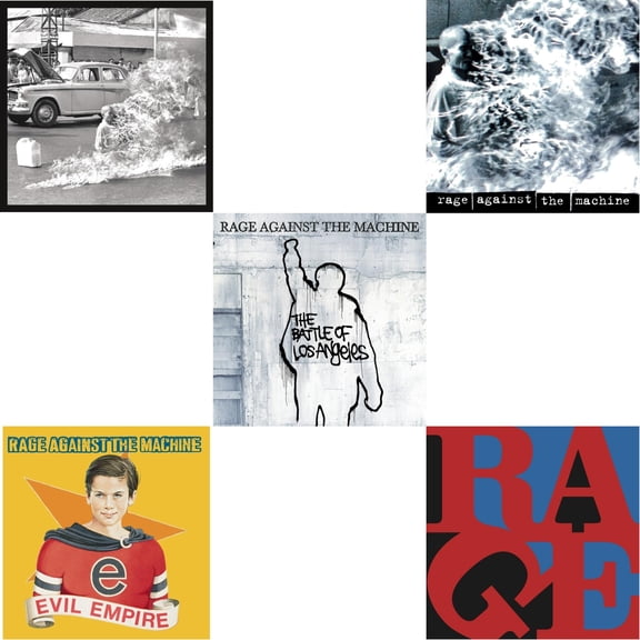 Evil Empire & Battle Of Los Angeles & Rage Against The Machine (20Th Anniversary) & Rage Against The Machine & Renegades [CD Bundle]