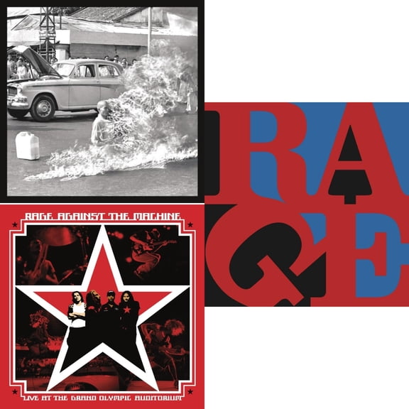 Rage Against The Machine (20Th Anniversary) & Live At The Grand Olympic Auditorium & Renegades [CD Bundle]