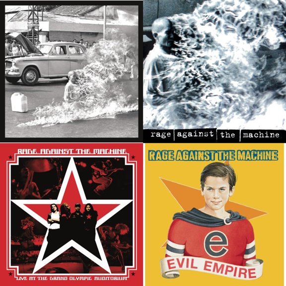 Rage Against The Machine (20Th Anniversary) & Rage Against The Machine & Live At The Grand Olympic Auditorium & Evil Empire [CD Bundle]