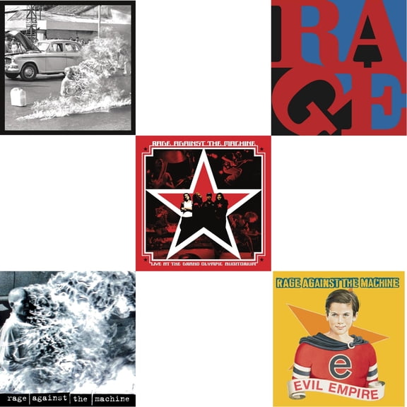 Rage Against The Machine (20Th Anniversary) & Rage Against The Machine & Live At The Grand Olympic Auditorium & Renegades & Evil Empire [CD Bundle]