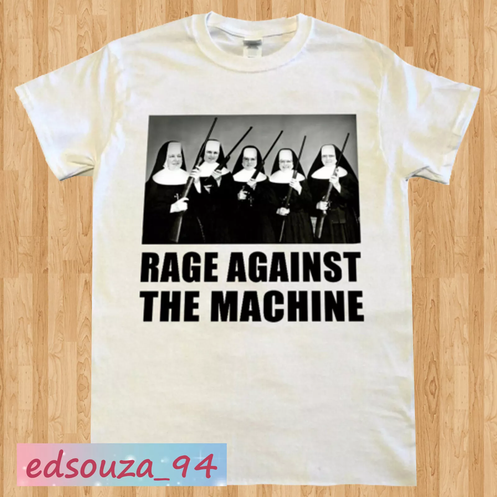 Rage Against The Machine Nuns With Guns T shirt Metal Band 