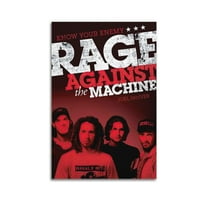 Rage Against The Machine Poster Album Music Poster Art Decor Painting Aesthetic Wall Art Canvas for Bedroom Decor