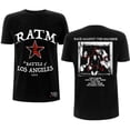 thumbnail image 1 of Rage Against The Machine Unisex T-Shirt Battle Star (Back Print) (Large), 1 of 3