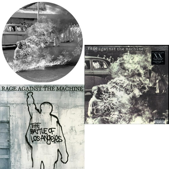 Rage Against The Machine (X) (Picture Disc) & Battle Of Los Angeles (180G LP Vinyl) & Rage Against The Machine
