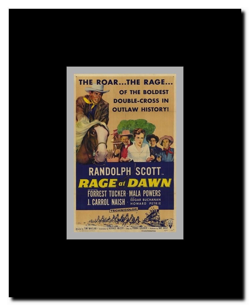 Rage At Dawn Framed Movie Poster