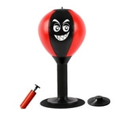 Rage Bag, Desktop Punching Bag Ball with Suction Cup, Stress Relief Desktop Boxing Speed Ball for Adults, Kids, Desktop Suction Punching H2D5