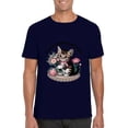 thumbnail image 1 of Rage Consumes Me Cat Flower Cute Kitty Cat Meme Angry T-Shirt, for men & women, up to size 5XL, 1 of 3