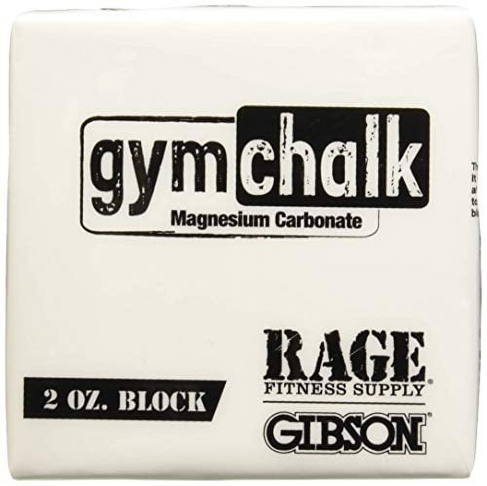  Rage Fitness Gym Chalk, Magnesium Carbonate Athletic Chalk for  Excellent Grip, Gym Workout Grip Chalk, Weightlifting, Gymnastics : Sports  & Outdoors