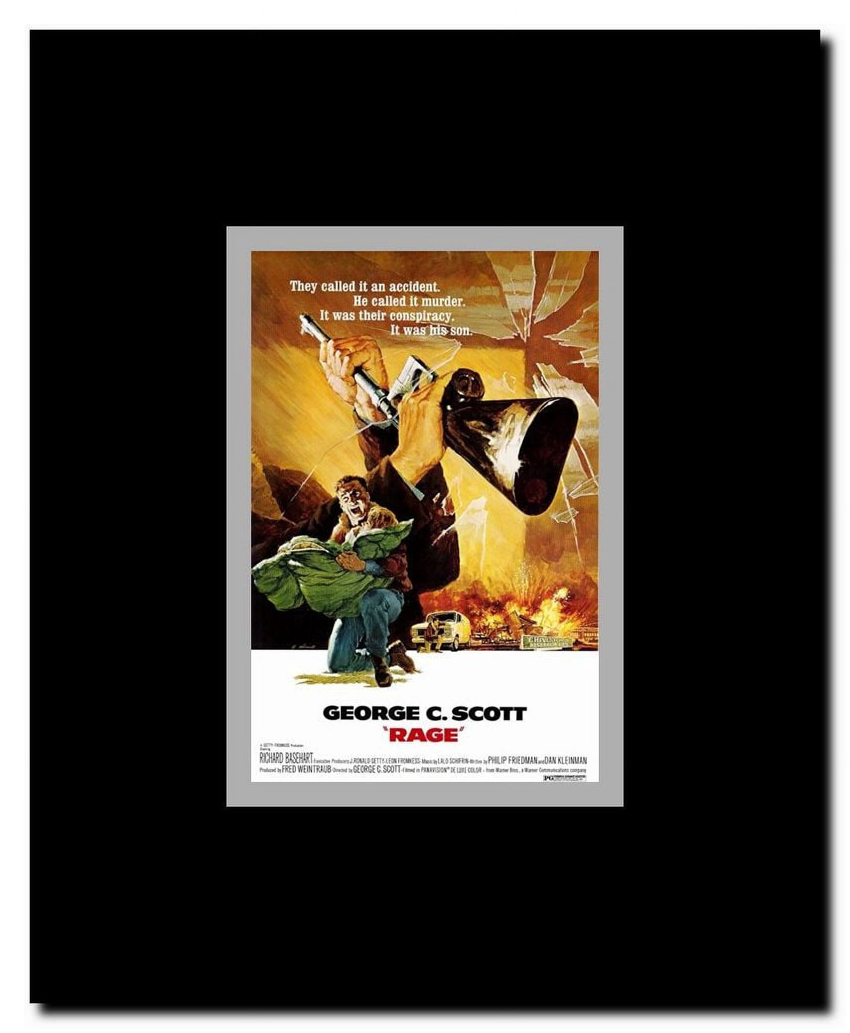 Rage Framed Movie Poster