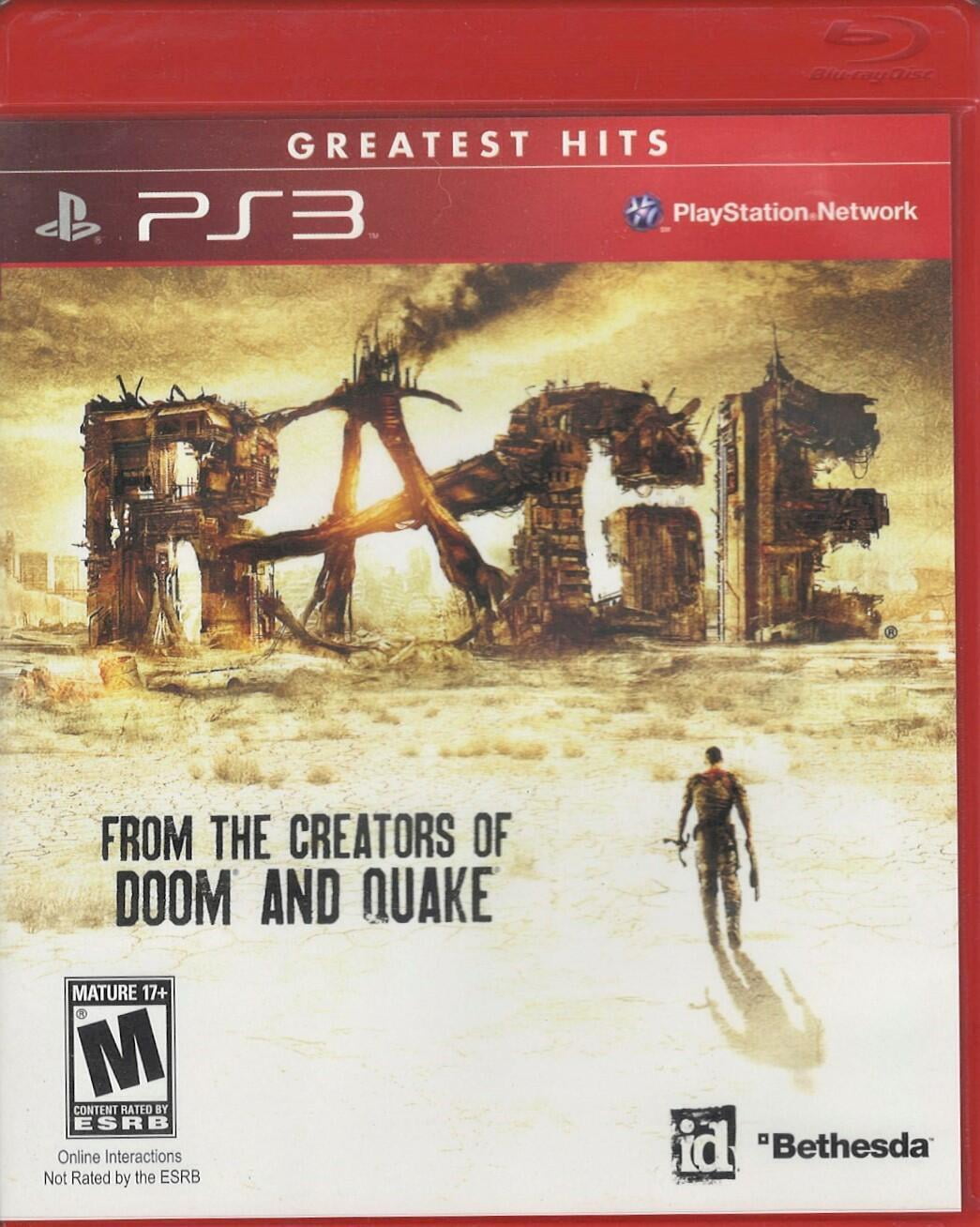 Rage (Greatest Hits) PS3 (Brand New Factory Sealed US