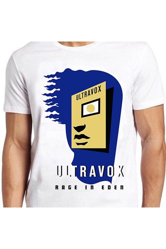 Rage In Eden Graphic Tee Shirt New Wave Synth Pop Retro Cool Top,for men & women up to 5XL