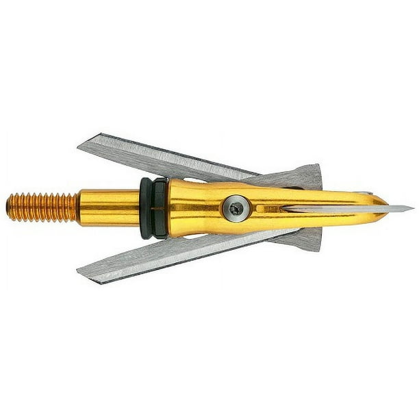 Rage Outdoors 44200 Slipcam Gold 2 Blade 85 Grain Broadheads