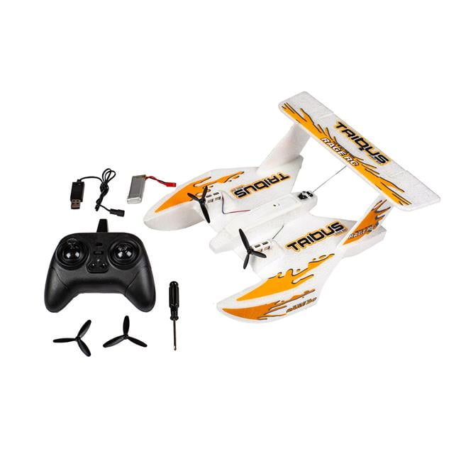 Rage R/C Tribus 250 Electric Powered RTF Amphibious Aircraft Orange RGR3101