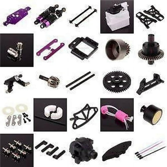 Rage RC A1339 Fuselage with Motor Gearbox for Bf 109