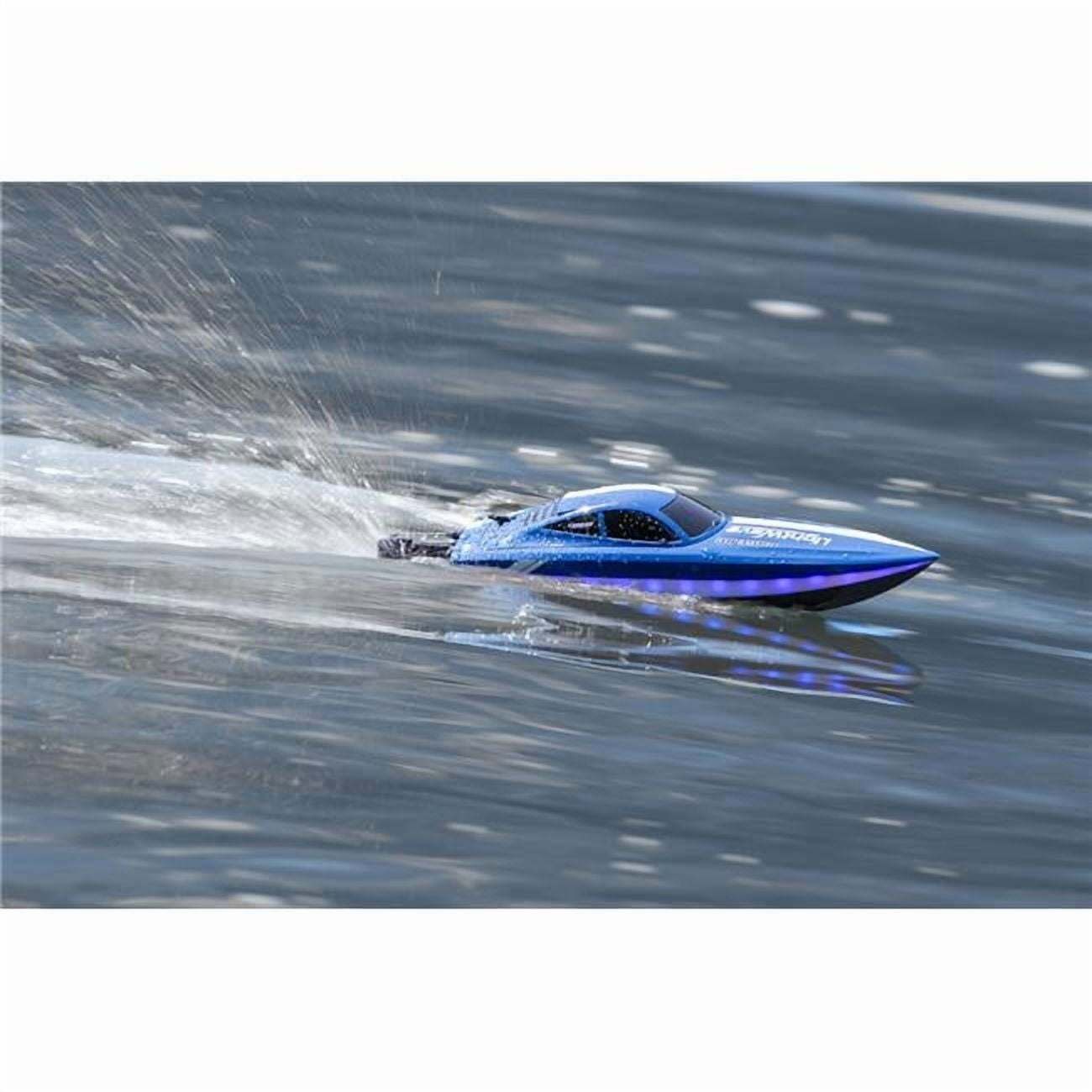 Rage R-C RGRB1132 LightWave Electric Micro RTR Boat Toy, Blue