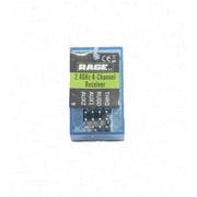 Rage RC B1236B 2.4GHz Auto-Bind Receiver for Black Marlin BL, SuperCat 700BL, Velocity 900BL