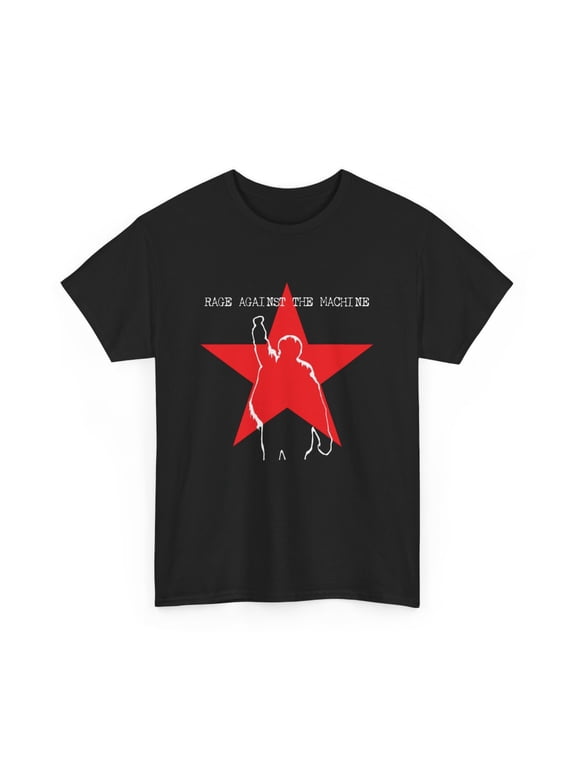 Rage RATM Against Machine Rock Battle for LA Design Heavy Cotton Tee