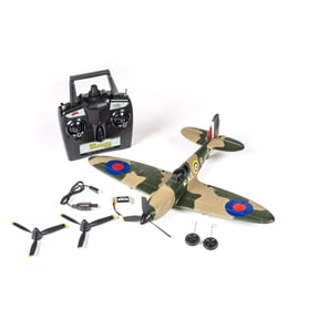 Rage RC A1303 Supermarine Spitfire Micro RTF Airplane with PASS (Pilot Assist Stability Software) System