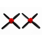 Rage RC P-51D BL 4-Blade Saver Version Prop & Spinner - Pack of 2