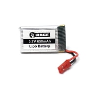 Rage RC RGR4054 Stinger 240 FPV 1S 3.7V 650 mAh Lipo Battery