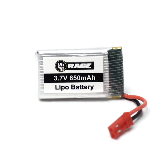 Rage RC 4054 1S 3.7V 650mAh Lipo Battery for Stinger 240