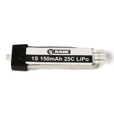 Rage RC A1124 3.7V 150MAH 15C Lipo Battery with Ultra Micro Connector