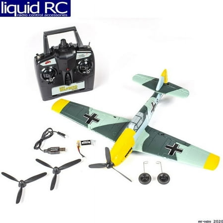 Rage RC RGRA1304 Messerschmitt BF 109 Micro RTF Airplane with Pass