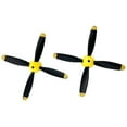 thumbnail image 1 of Rage RC A1364 4-Blade Prop with Spinner for P-51 Obsession (2 Pack), 1 of 1