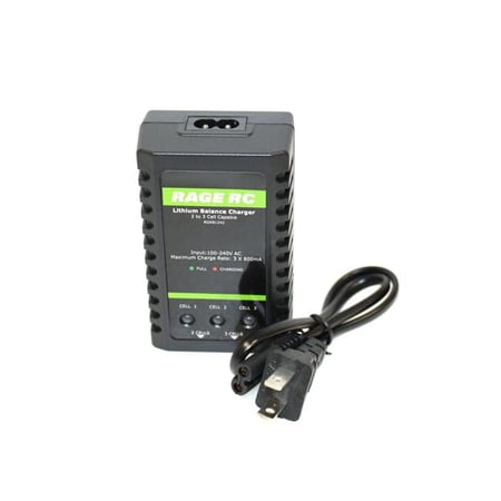 Rage RC RGRB1242 2-3S 800mA LiPo Balance Charger
