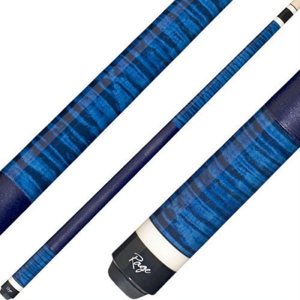 Rage RG120 Pool Cue Stick - Blue Moon Birds-eye Maple - 18 19 20
