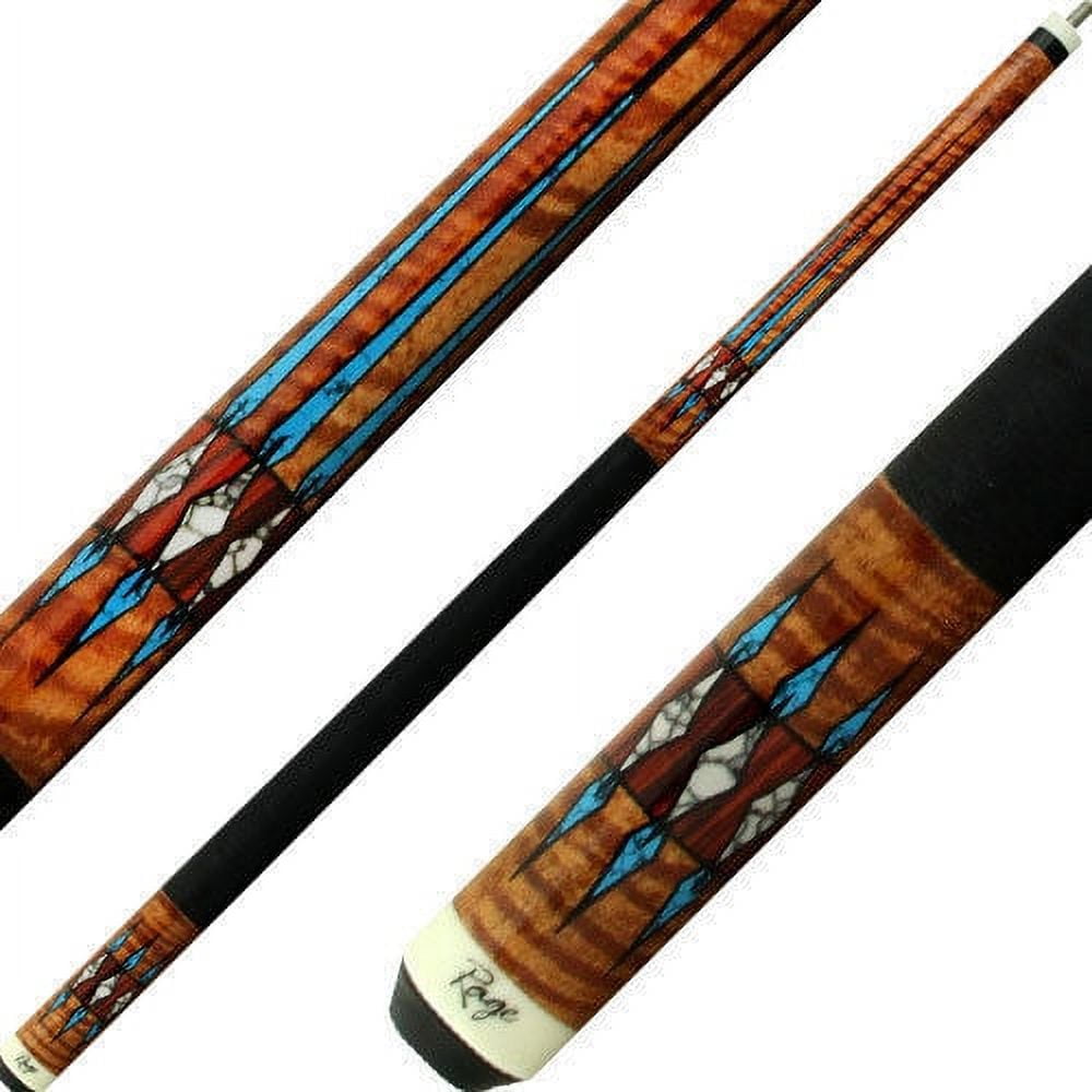 Rage RG208 Pool Cue Stick - Antique Birds-eye Maple - 18 19