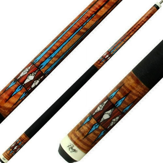 Rage RG208 Pool Cue Stick - Antique Birds-eye Maple - 18 19 20 21 oz.