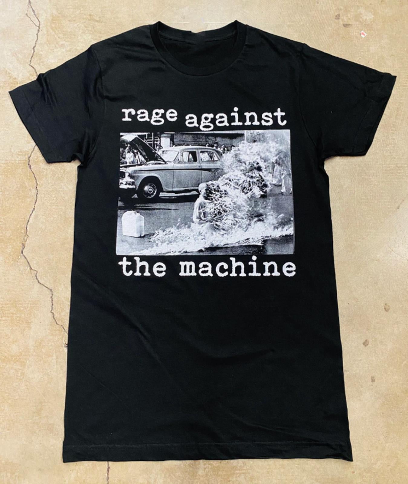 Rage against the machine Band Cotton Black Full Size For Men Shirt ...
