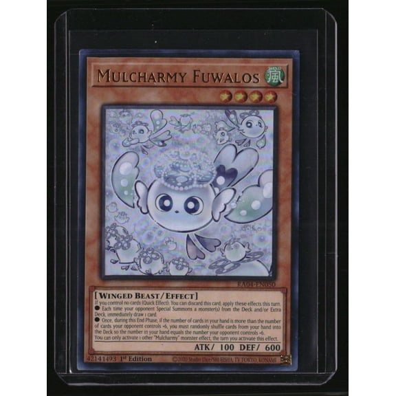 Rage of the Abyss Mulcharmy Fuwalos ROTA-EN024 Near Mint Or Better Yu-Gi-Oh Trading Card