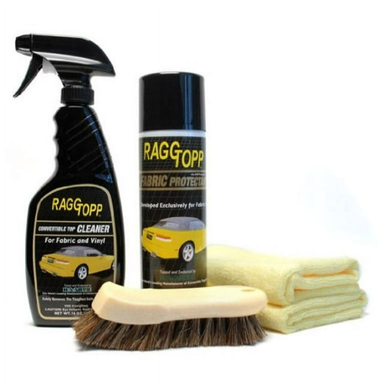 Raggtopp Fabric Convertible Top Cleaner Protectant Kit