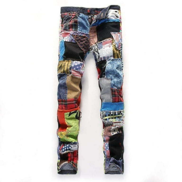Raggedy A™ Patchwork Denim Jeans - Walmart.com