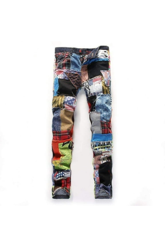 Raggedy A™ Patchwork Denim Jeans
