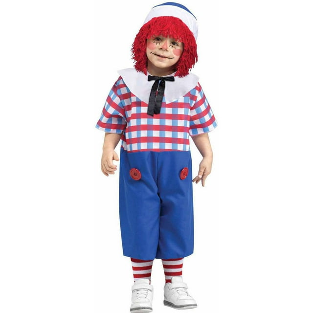 Raggedy Ann and Andy Andy Boys' Toddler Halloween Costume - Walmart.com