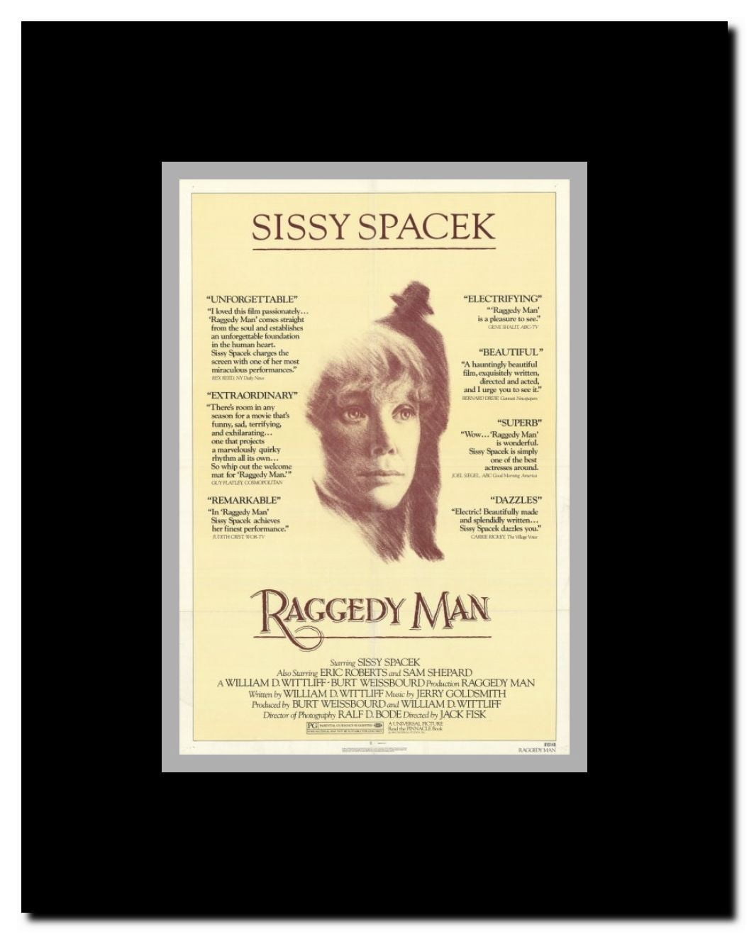 Raggedy Man Framed Movie Poster