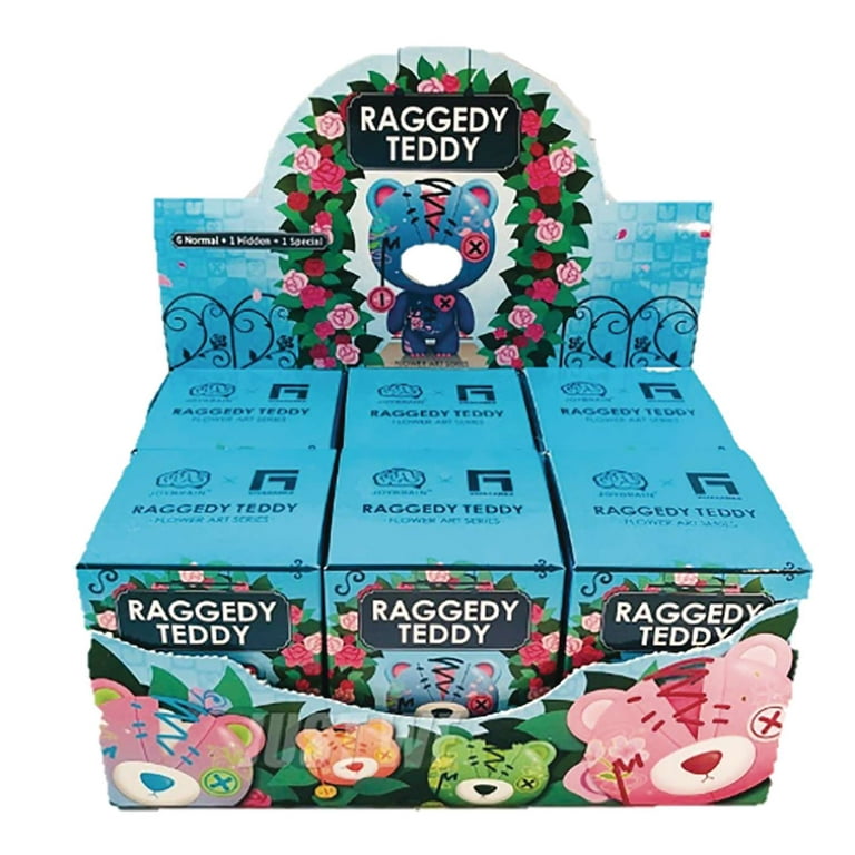 Disburst Ltd Raggedy Teddy Sweet Flowery Blind Mystery Box, 6