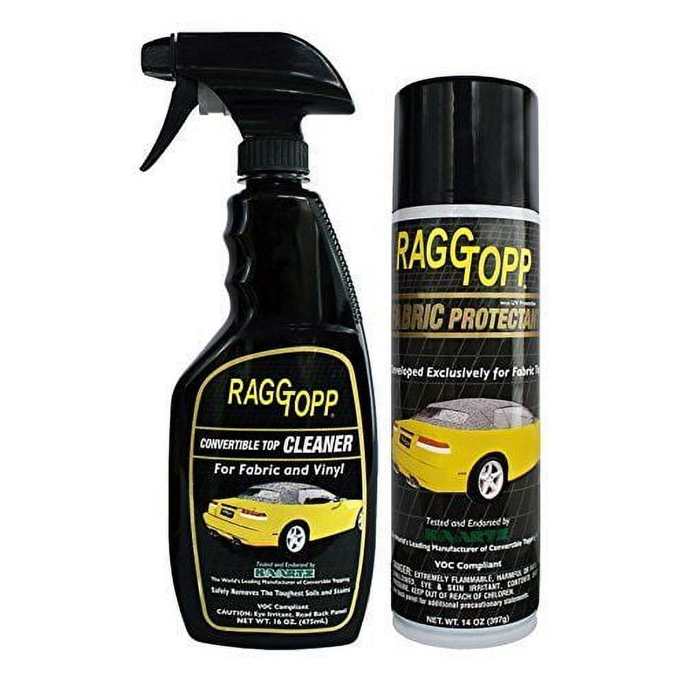 Raggtopp Convertible Top Care Kit - Fabric Cleaner and Protectant Twin Pack