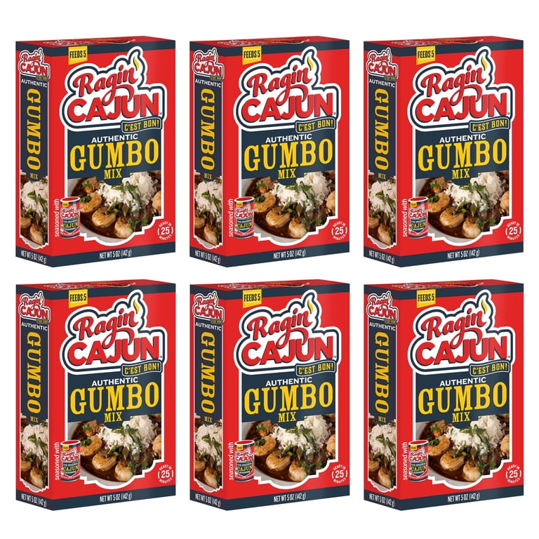 Ragin‚Äô Cajun Fixin‚Äôs, Gumbo Mix, 5 oz Box, Louisiana Creole