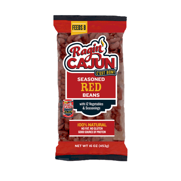 Ragin' Cajun Seasoned Red Beans 16 oz
