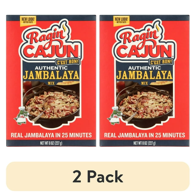 (2 pack) Ragin Cajun Jambalaya